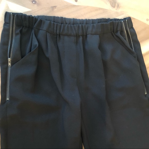 PARKER CROPPED PANTS WITH DUAL HIP ZIPPERS - Picture 4 of 4